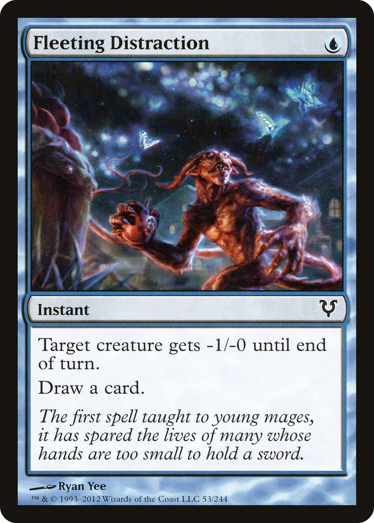 Fleeting Distraction (053) Foil - Avacyn Restored