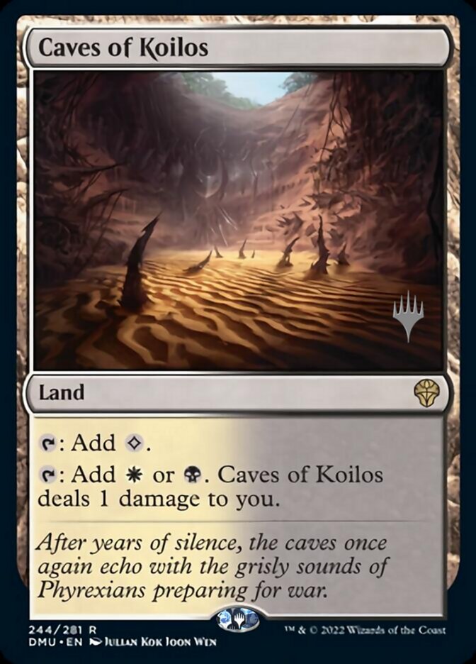 Caves of Koilos (Promo Pack) [Dominaria United Promos] | Silver Goblin