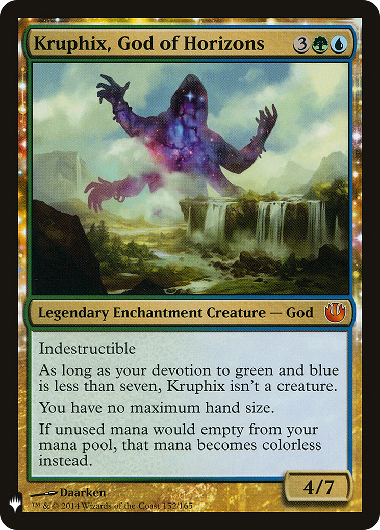 Kruphix, God of Horizons (152) - The List