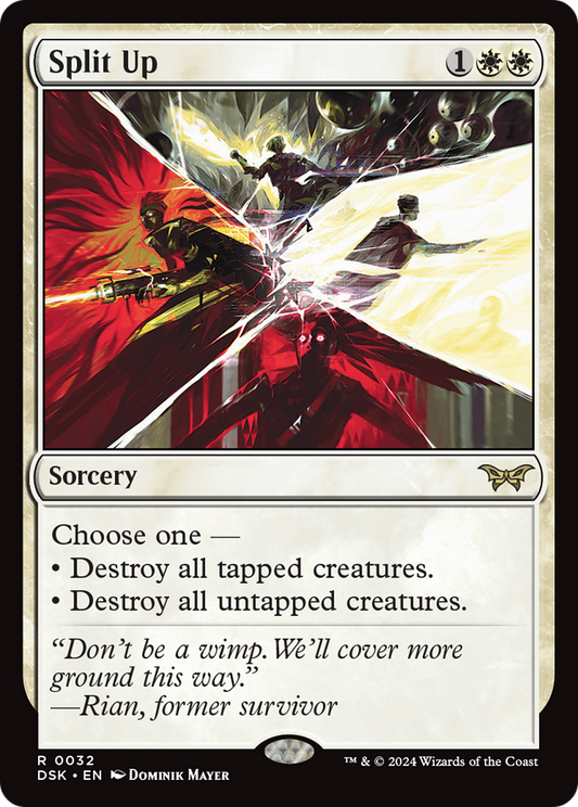 Split Up [Duskmourn: House of Horror] Foil