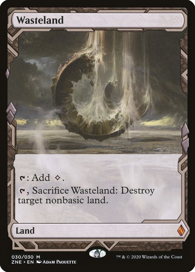 Wasteland (Expeditions) [Zendikar Rising Expeditions] | Silver Goblin