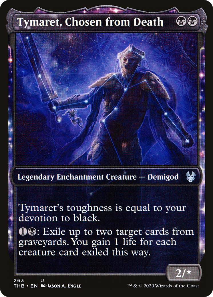 Tymaret, Chosen from Death (Showcase) (263) - Theros Beyond Death