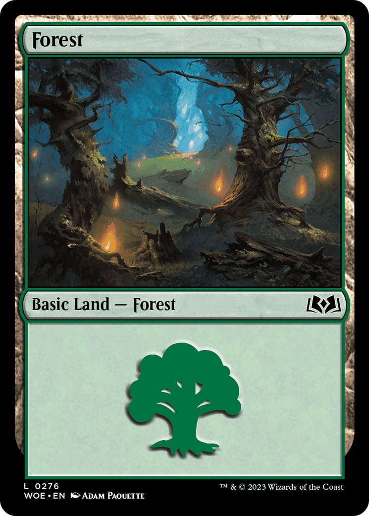 Forest (0276) [Wilds of Eldraine] | Silver Goblin