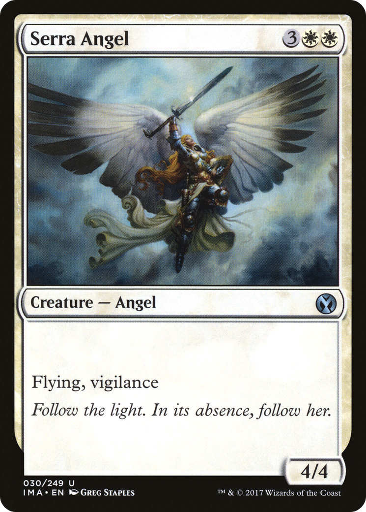Serra Angel (030) Foil - Iconic Masters
