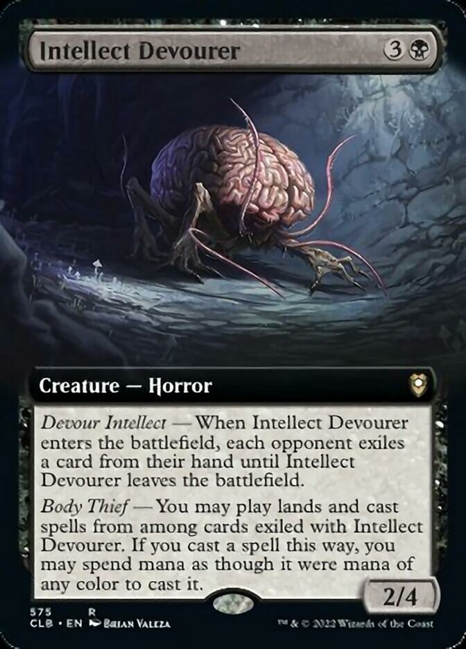 Intellect Devourer (Extended Art) [Commander Legends: Battle for Baldur's Gate] | Silver Goblin