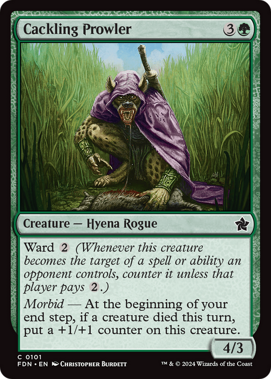Cackling Prowler [Foundations] Foil