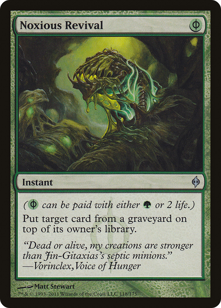 Noxious Revival (118) Foil - New Phyrexia
