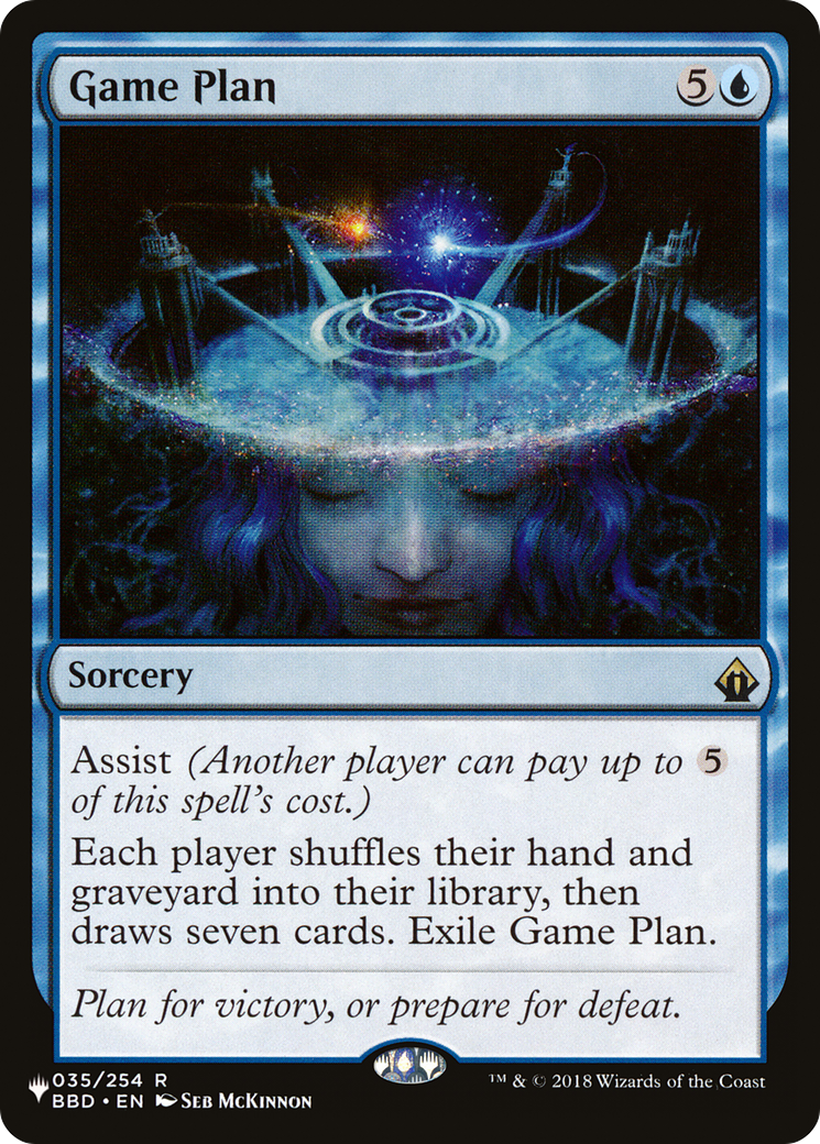 Game Plan (BBD-35) - The List