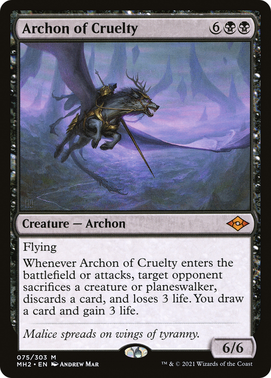 Archon of Cruelty [Modern Horizons 2]