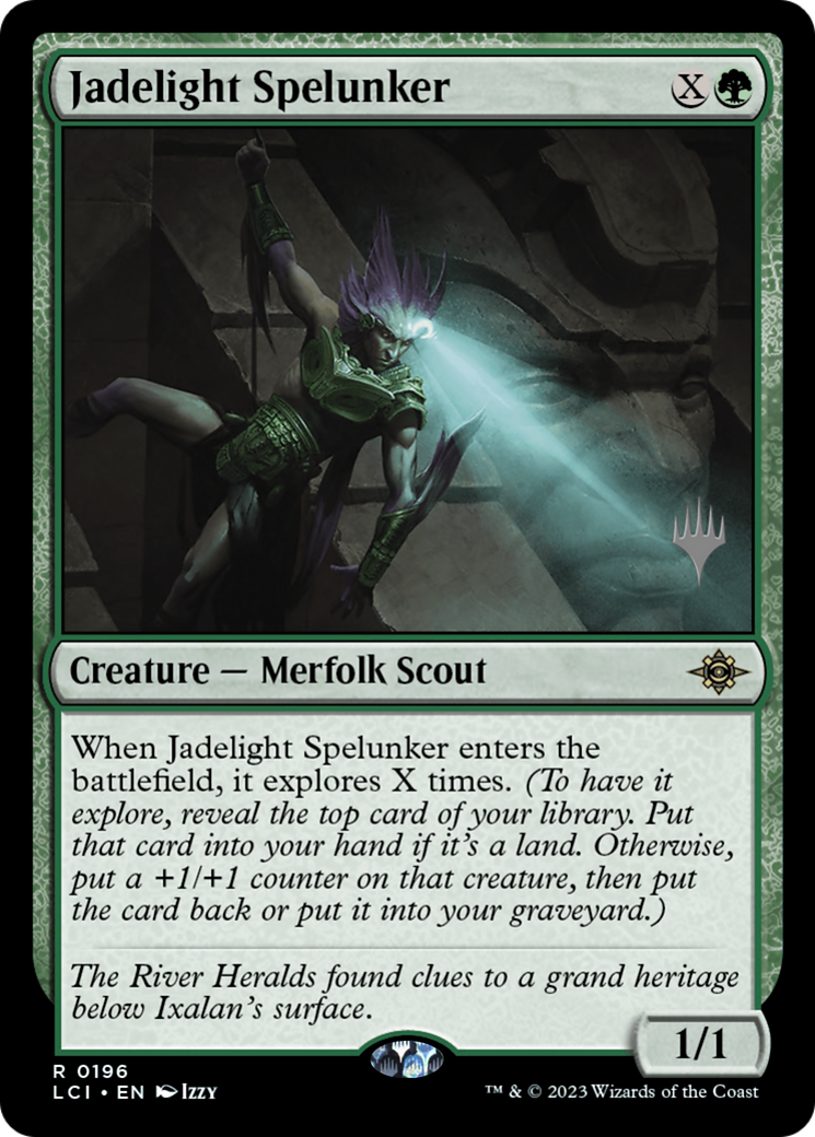 Jadelight Spelunker (196) - The Lost Caverns of Ixalan Promos