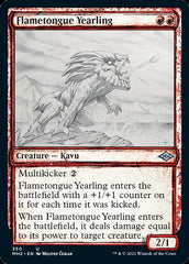 Flametongue Yearling (Sketch) [Modern Horizons 2] | Silver Goblin