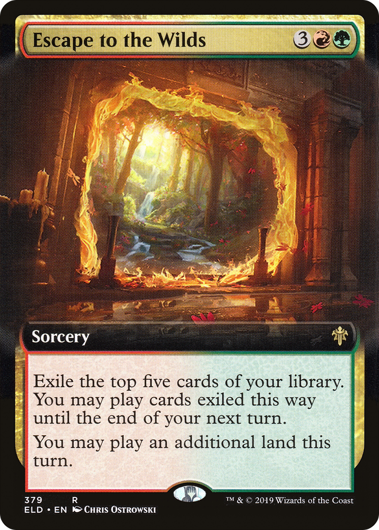 Escape to the Wilds (Extended Art) (379) - Throne of Eldraine