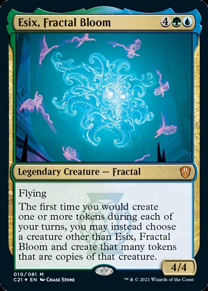 Esix, Fractal Bloom [Commander 2021] | Silver Goblin