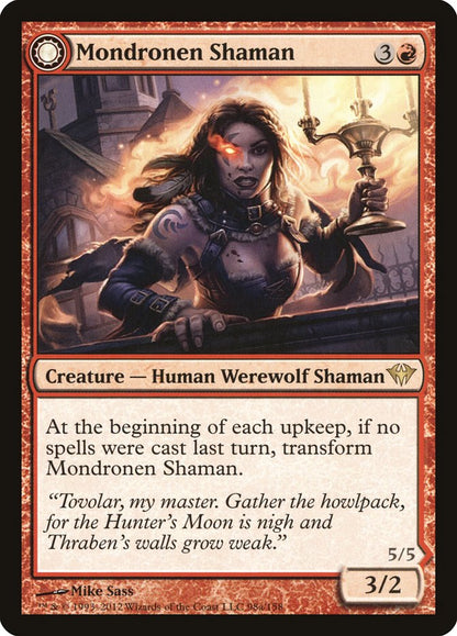 Mondronen Shaman (098) Foil - Dark Ascension