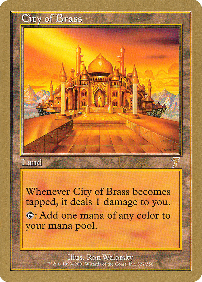 City of Brass (Jan Tomcani) [World Championship Decks 2001] | Silver Goblin