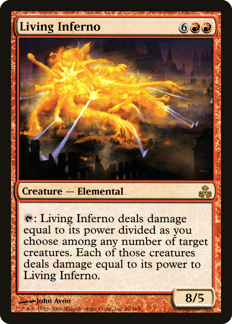 Living Inferno (069) Foil - Guildpact