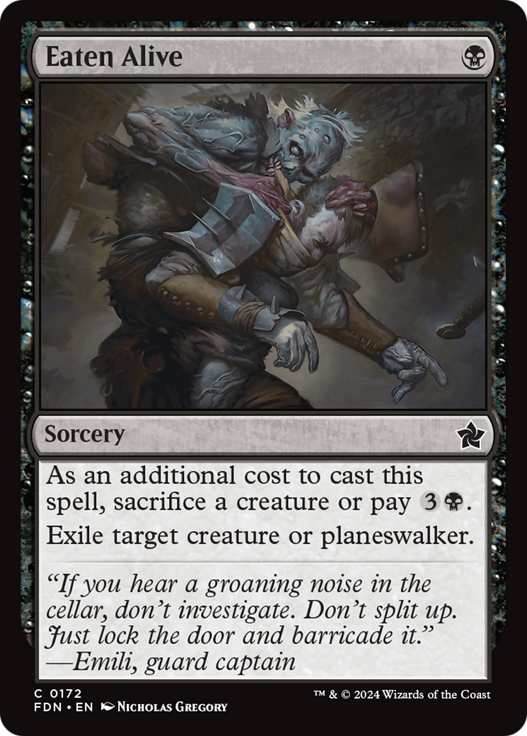 Eaten Alive [Foundations] Foil