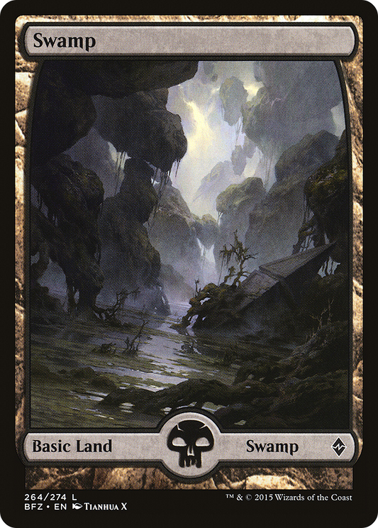 Swamp (264) - Battle for Zendikar