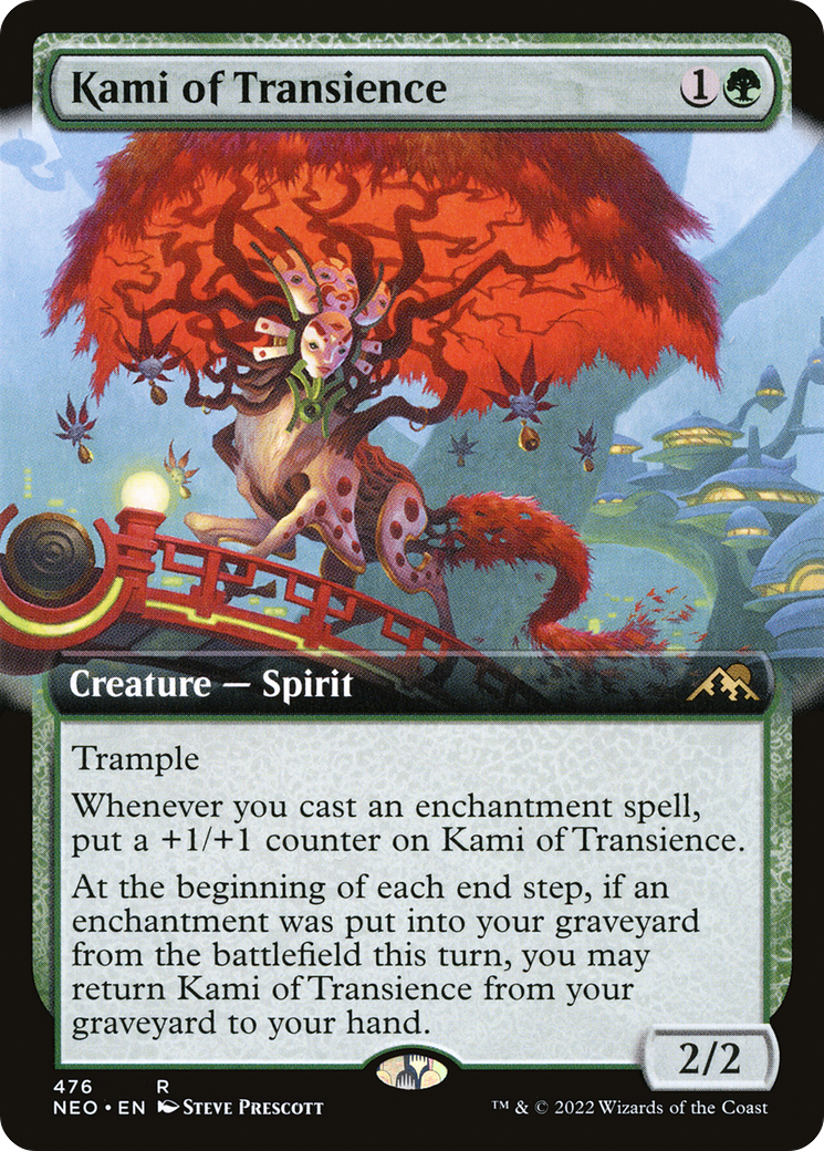 Kami of Transience (Extended Art) (476) - Kamigawa: Neon Dynasty