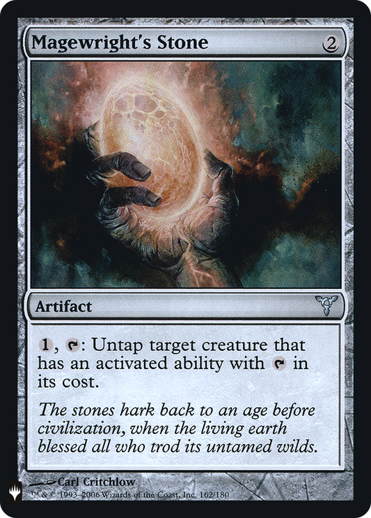 Magewright's Stone (DIS-162) Foil - The List