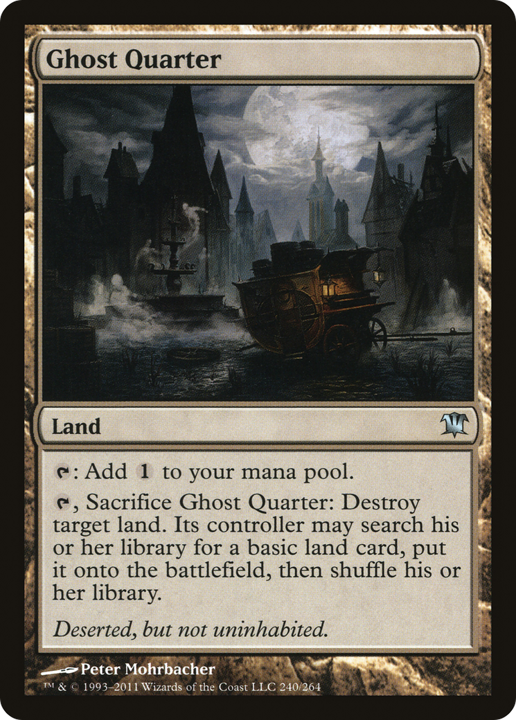 Ghost Quarter (240) Foil - Innistrad