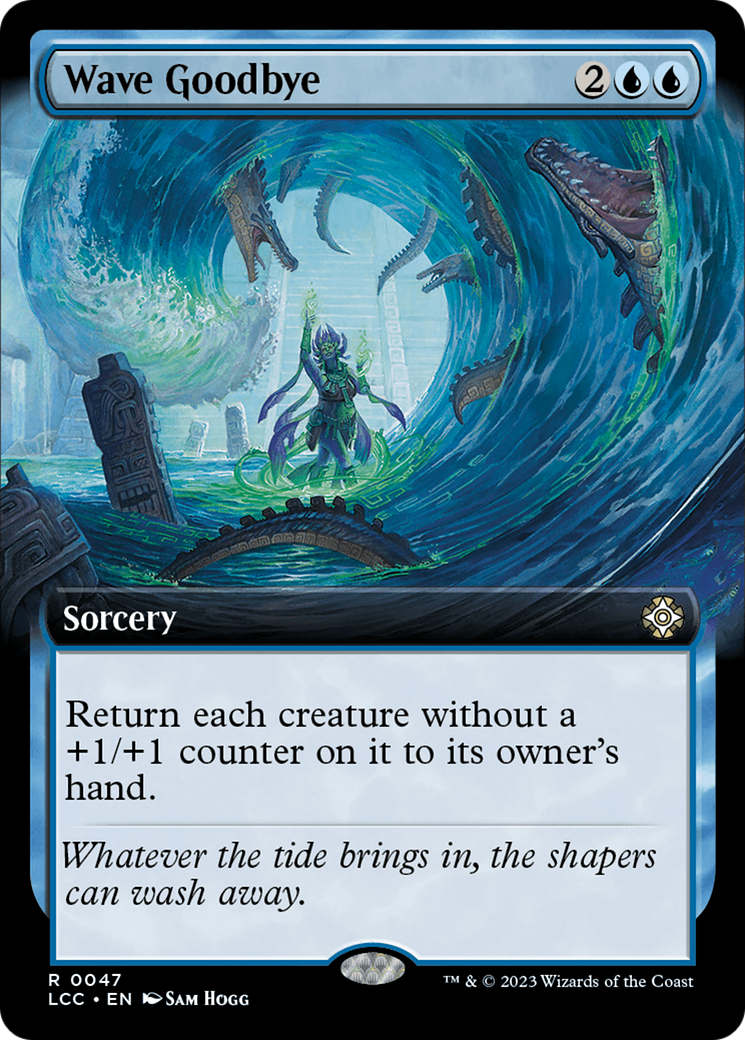 Wave Goodbye (Extended Art) (047) - The Lost Caverns of Ixalan Commander