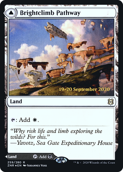 Brightclimb Pathway // Grimclimb Pathway (259s) Foil - Zendikar Rising Promos