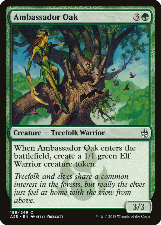 Ambassador Oak (158) Foil - Masters 25