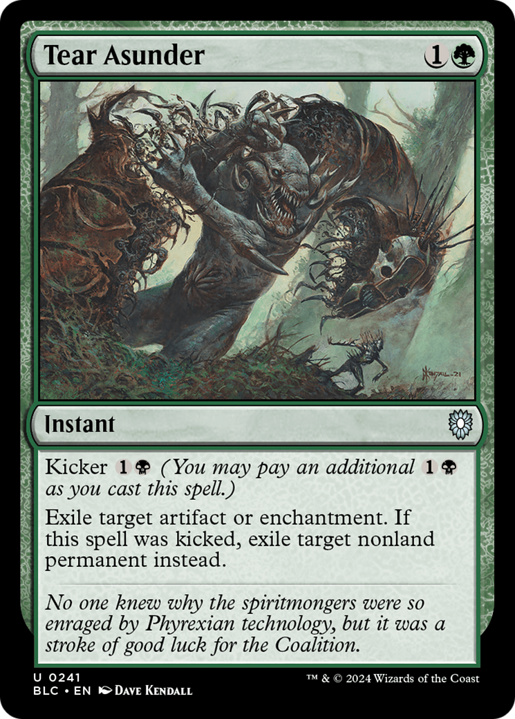 Tear Asunder (241) - Bloomburrow Commander