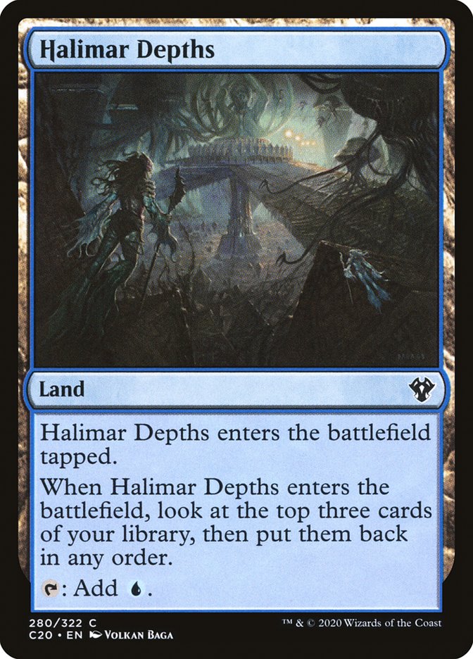 Halimar Depths [Commander 2020] | Silver Goblin