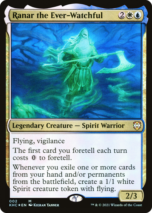 Ranar the Ever-Watchful [Kaldheim Commander] Foil