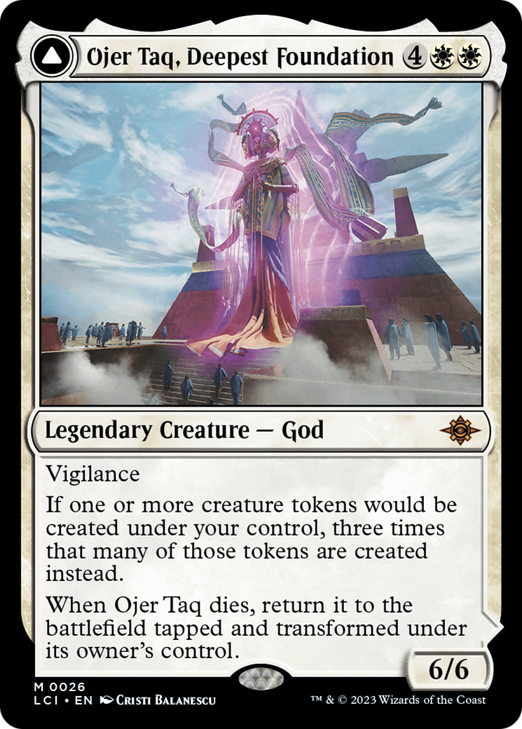 Ojer Taq, Deepest Foundation (026) Foil - The Lost Caverns of Ixalan