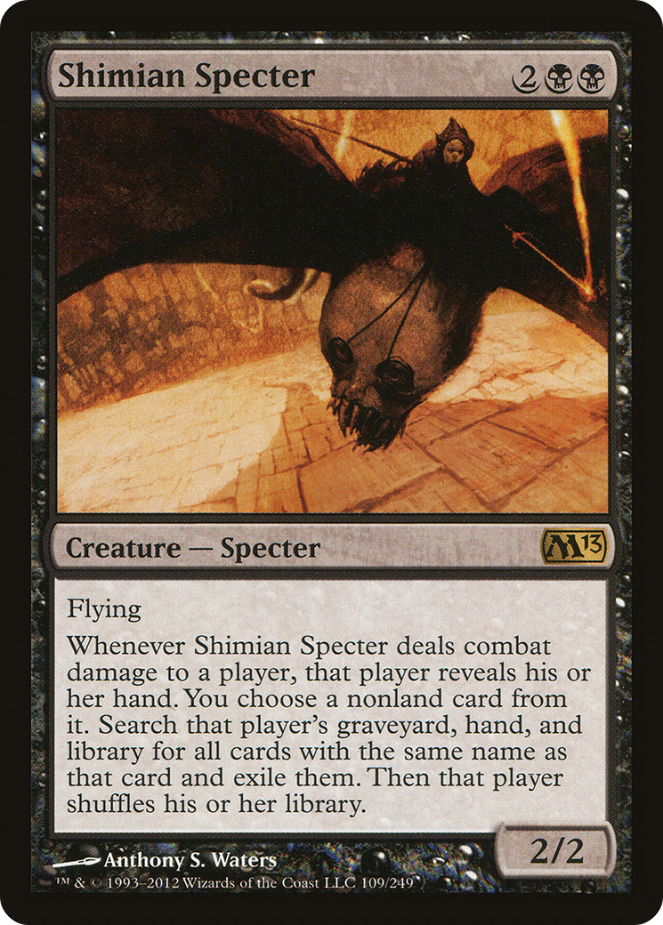 Shimian Specter (109) Foil - Magic 2013