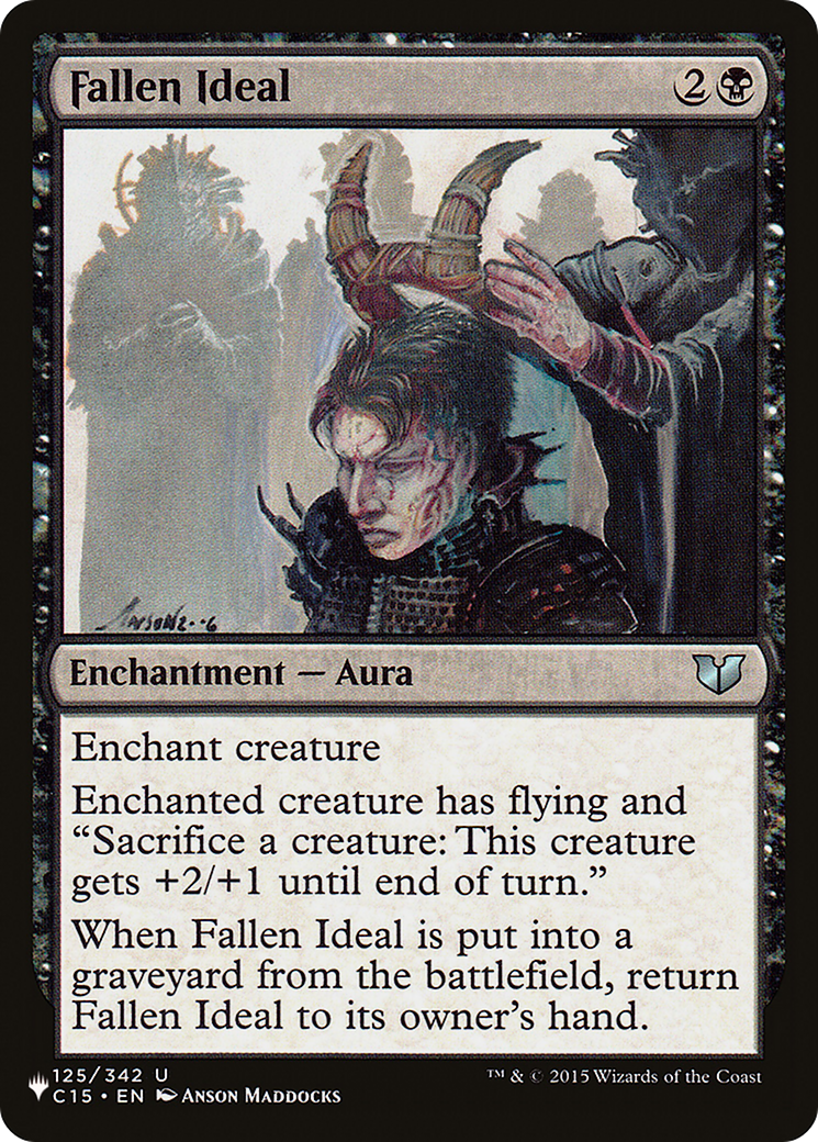Fallen Ideal (C15-125) - The List