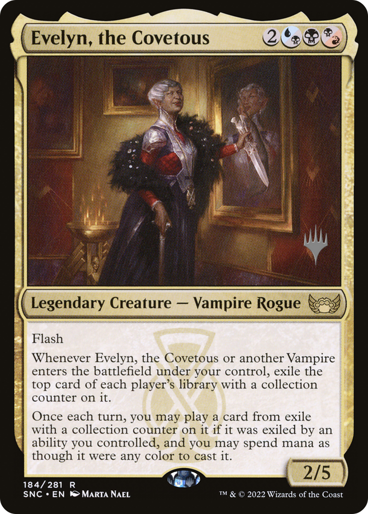 Evelyn, the Covetous (184p) - Streets of New Capenna Promos