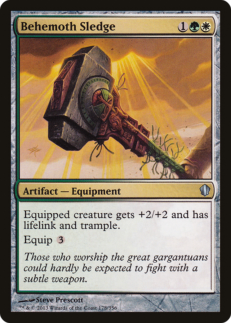 Behemoth Sledge (178) - Commander 2013