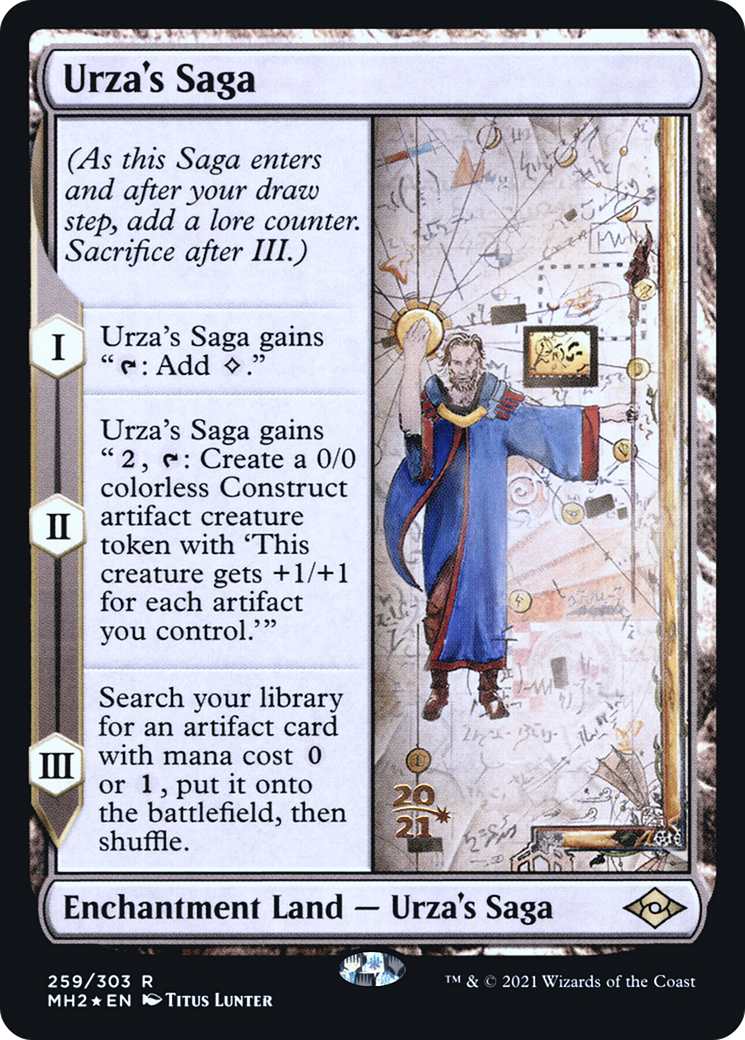 Urza's Saga [Modern Horizons 2 Prerelease Promos] | Silver Goblin