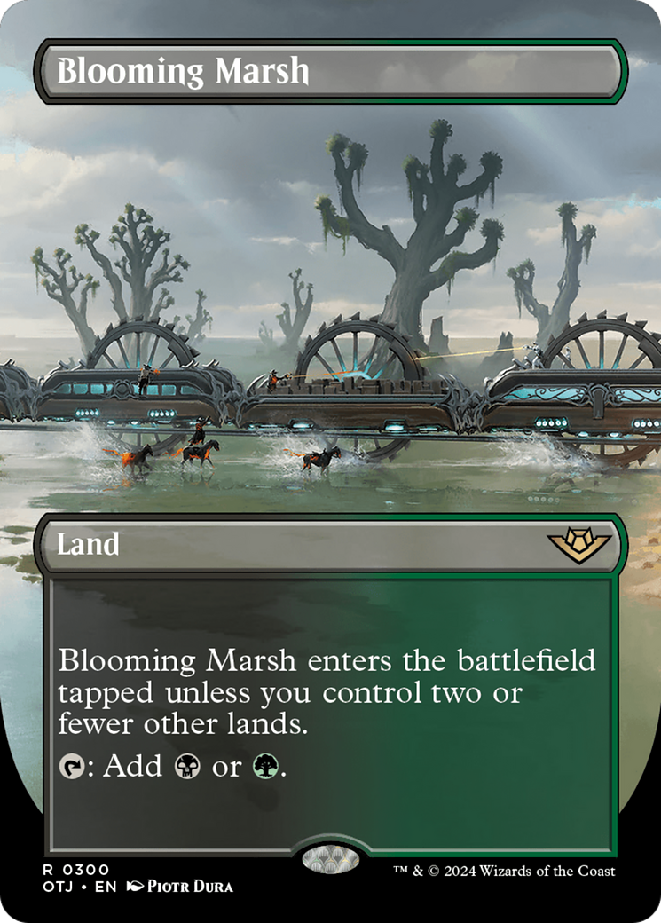Blooming Marsh (Borderless) (300) - Outlaws of Thunder Junction