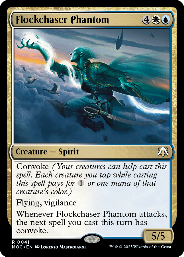 Flockchaser Phantom [March of the Machine Commander] | Silver Goblin