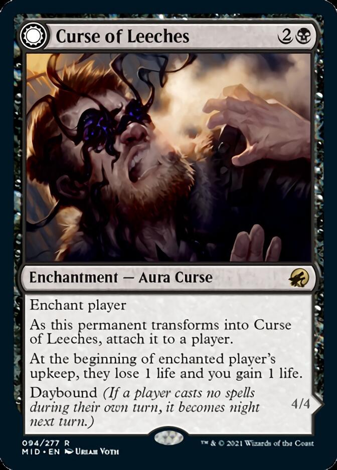 Curse of Leeches // Leeching Lurker (094) - Innistrad: Midnight Hunt