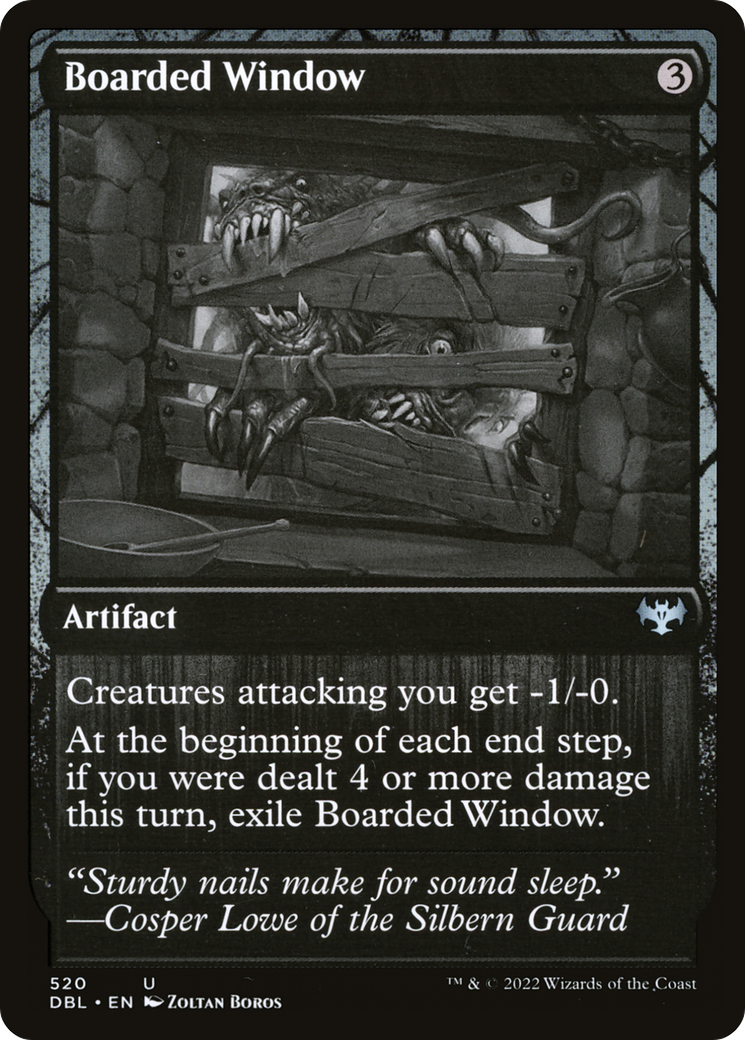 Boarded Window (520) - Innistrad: Double Feature