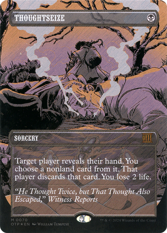 Thoughtseize: (Showcase)(Borderless) Foil (070)