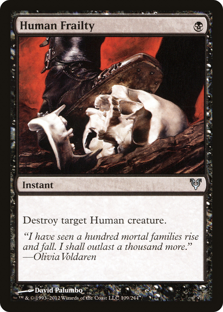 Human Frailty (109) - Avacyn Restored