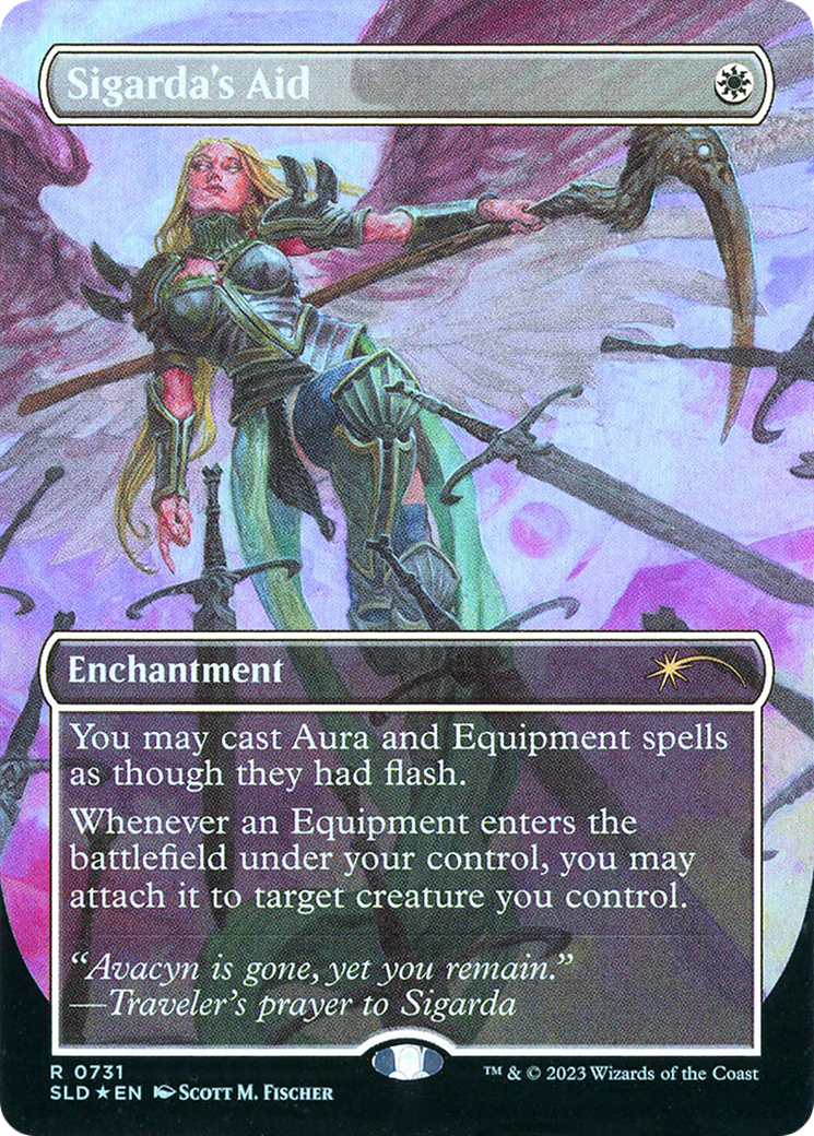 Sigarda's Aid (731) Foil - Secret Lair Drop