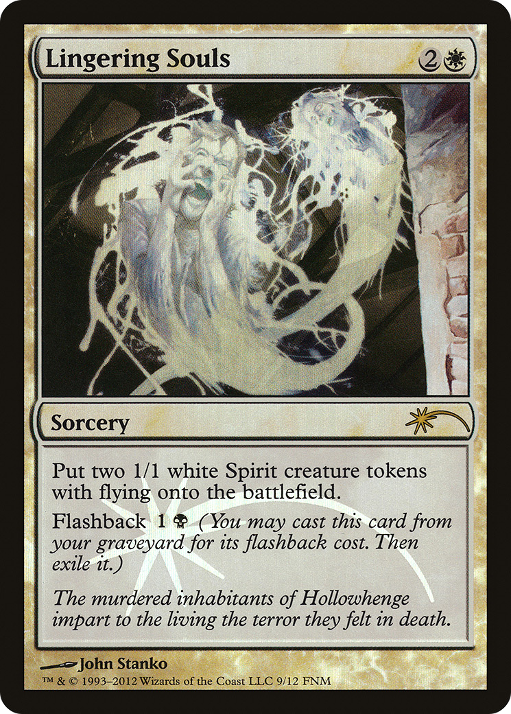 Lingering Souls (009) Foil - Friday Night Magic 2012
