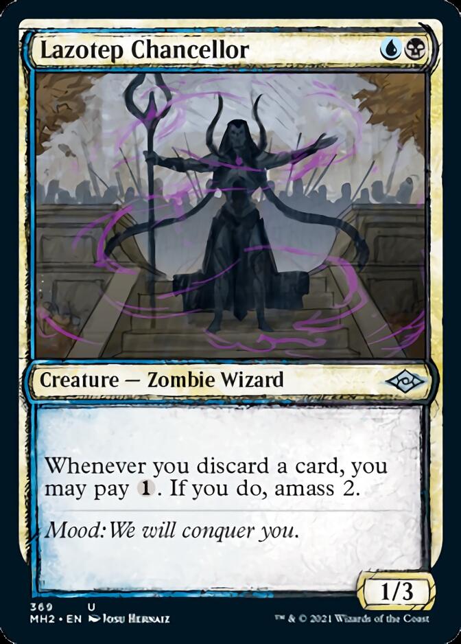 Lazotep Chancellor (Sketch) [Modern Horizons 2] | Silver Goblin