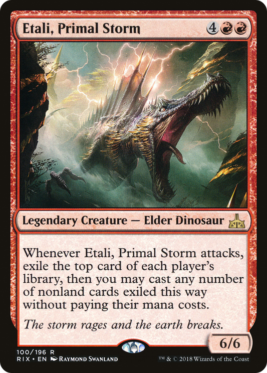 Etali, Primal Storm (100) - Rivals of Ixalan