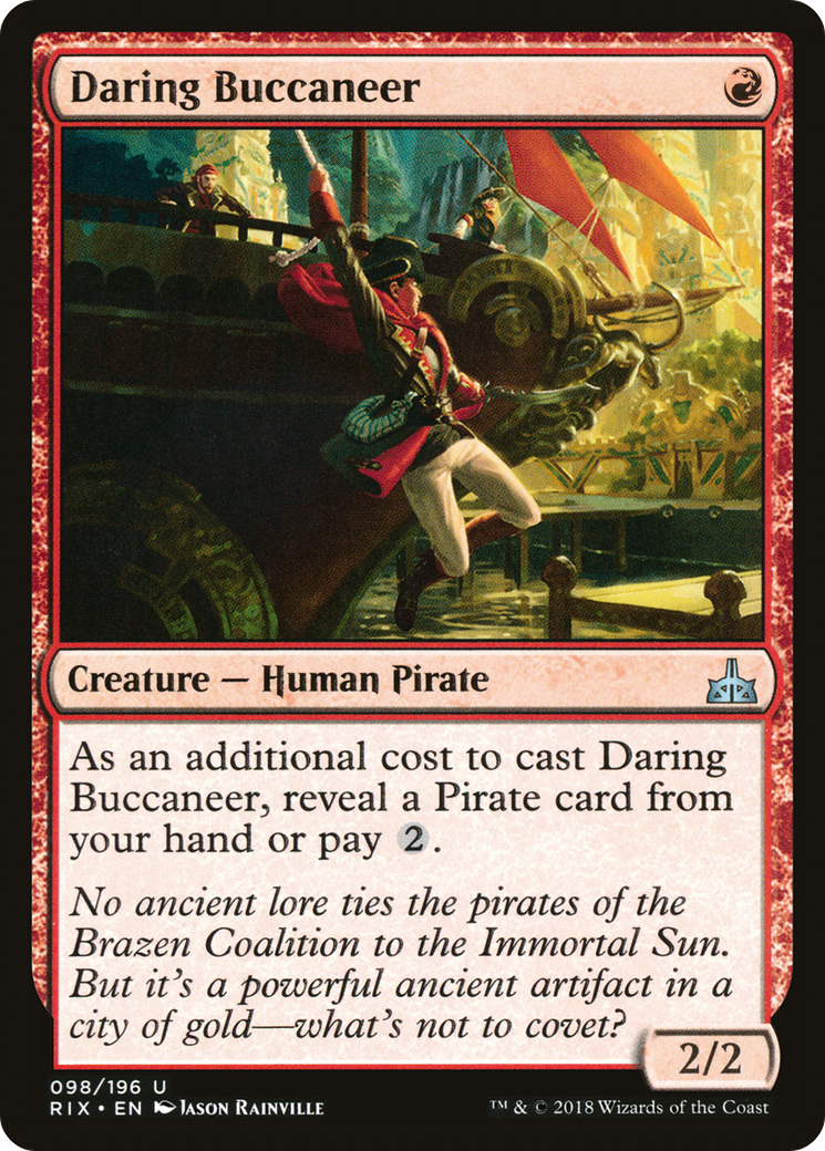 Daring Buccaneer (098) - Rivals of Ixalan
