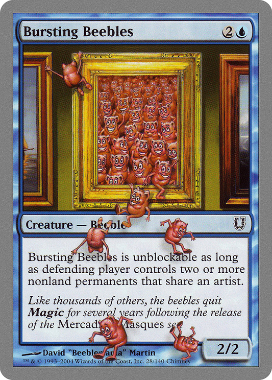 Bursting Beebles [Unhinged] Foil