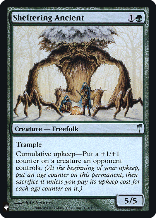 Sheltering Ancient (CSP-121) Foil - The List